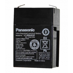 #akumulator #agm #żelowy #PANASONIC #6V/4,5Ah #LC-R064R5