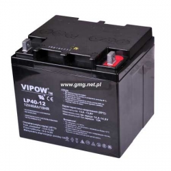 Akumulator żelowy VIPOW 12V 40 Ah