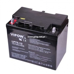 Akumulator żelowy VIPOW 12V 75 Ah