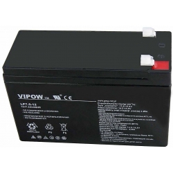 Akumulator żelowy VIPOW 12V 7_5 Ah