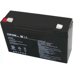 Akumulator żelowy VIPOW 6V 12 Ah
