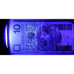 Latarka GMGLITE UV 16xLED 3xLR03 tester banknotów
