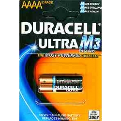 Bateria DURACELL AAAA LR61 LR8 LR&D425 MX2500 E9