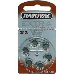 #baterie #słuchowe #RAYOVAC #312AE #B3124 #B347PA #AC312E #PR41 #HA312 #bateria #słuchowa
