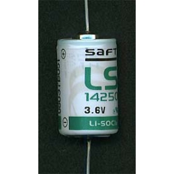 #Bateria #litowa #SAFT #LS14250 #1/2 #AA #z #wyprowadzeniem #drut