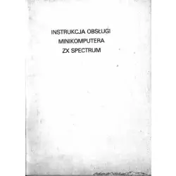 instrukcja obsługi minikomputera zx spectrum