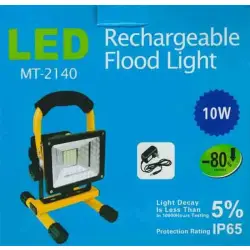 Lampa latarka warsztatowa LED ladowalna stojak 20W