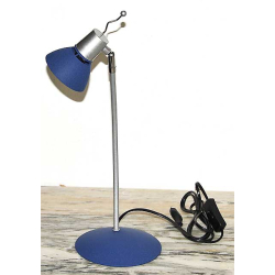 Lampa biurkowa LIRA 50W GU10 niebieska
