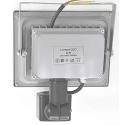 LAMPA LED HALOGEN NAŚWIETLACZ PROJEKTOR OŚWIETLACZ HALOPAK REFLEKTOR 20W Z CZUJKĄ RUCHU