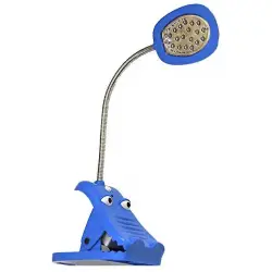 Lampka PIES z klipsem 18 LED diodowa ładowalna akumulatorowa