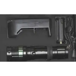 Latarka policyjna LED SUPER.CREE Q5 500 lumenów ładowalna