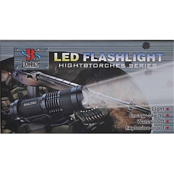 Latarka policyjna wojskowa taktyczna LED SUPER CREE BLX8455 ładowalna akumulatorowa