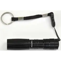Latarka POLICE 1W LED 1xR6 policyjna wojskowa taktyczna