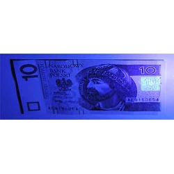 Latarka UV LED 395 nm bursztyn krew banknot policyjna taktyczna wojskowa myśliwska ładowalna