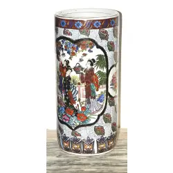 elegancki stylowy duży wazon chiński 46 x 22 cm