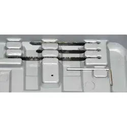 Wyrzynarka pilarka brzeszczotowa z laserem 710 W GRAPHITE 58G071